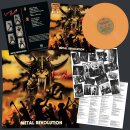 LIVING DEATH -- Metal Revolution  LP  ORANGE