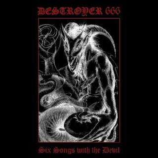 DESTROYER 666 -- Six Songs With the Devil  LP  BLACK