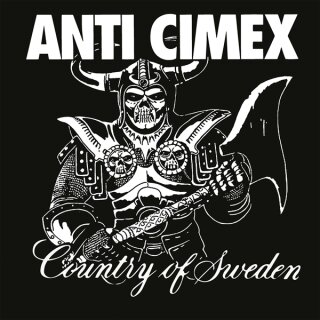ANTI CIMEX -- Absolut Country of Sweden  LP  SPLATTER