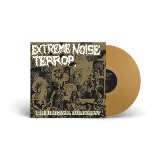 EXTREME NOISE TERROR -- A Holocaust in Your Head  - The Original Holocaust  LP  GOLD