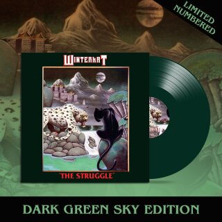 WINTERKAT -- The Struggle  LP  DARK GREEN