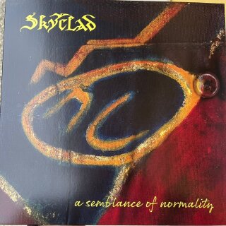 SKYCLAD -- A Semblance of Normality  LP  MARBLED