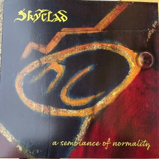 SKYCLAD -- A Semblance of Normality  LP  MARBLED