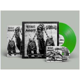 VISIBLE MINORITY / HAGGATH -- Evil Transitions 1985-1987  LP+CD  DIE HARD
