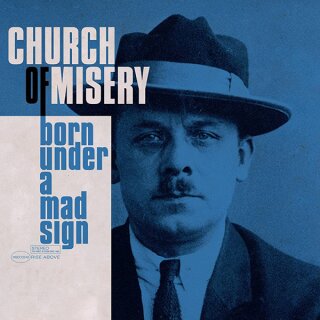 CHURCH OF MISERY -- Born Under a Mad Sign  LP  PURPLE