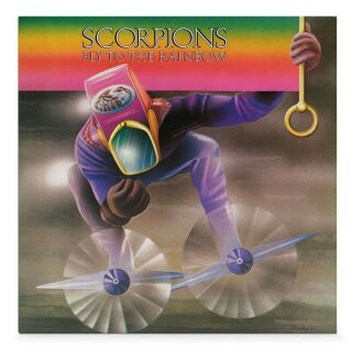 SCORPIONS -- Fly to the Rainbow  LP  PURPLE