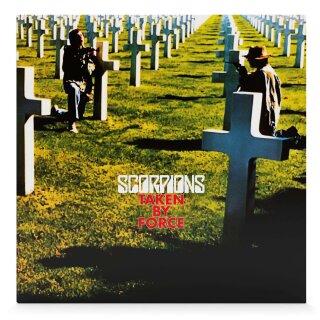 SCORPIONS -- Taken by Force  LP  WHITE