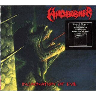 WITCHBURNER -- Incarnation of Evil / German Thrashing War  CD  DIGIPACK