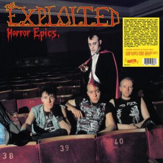 THE EXPLOITED -- Horror Epics  LP  RED