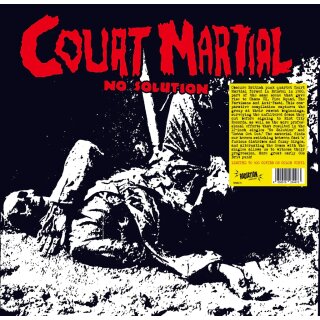 COURT MARTIAL -- No Soultion: Singles & Demos 1981 / 1982  LP  COLOURED