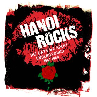 HANOI ROCKS -- The Days We Spent Underground 1981-1984  5CD CLAMSHELL BOX