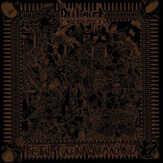 BUTCHER (Bütcher) -- Bestial Fükkin’ Warmachine  LP  BLACK