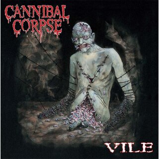 CANNIBAL CORPSE -- Vile  LP  SILVER/ BLACK DUST