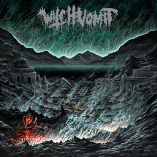 WITCH VOMIT -- Buried Deep in a Bottomless Grave  LP  TRI-COLOR MERGED