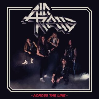 AIR RAID -- Across the Line  LP  BLACK