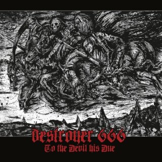 DESTROYER 666 -- To the Devil His Due  LP  BLACK
