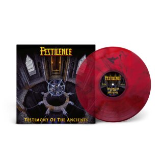 PESTILENCE -- Testimony of the Ancients  LP  RED SMOKE  (AGONIA)
