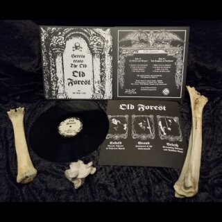 OLD FOREST -- Of Mists and Graves / Thy Kingdom of Darkness  LP  BLACK