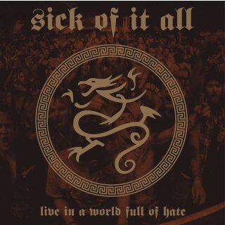 SICK OF IT ALL -- Live in a World Full of Hate  CD