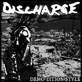 DISCHARGE -- Demo-Lition Style  LP  BLUE