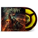 SUFFOCATION -- Pinnacle of Bedlam  LP  YELLOW/ BLACK CORONA