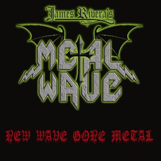 JAMES RIVERAS METAL WAVE -- New Wave Gone Metal  LP  RED