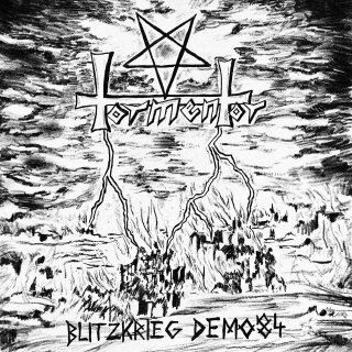 TORMENTOR -- Blitzkrieg Demo 84  MLP  BLACK  2nd pressing  4251267715695