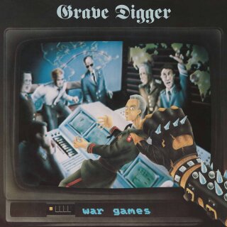 GRAVE DIGGER -- War Games  LP  BLACK