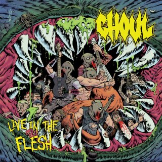GHOUL -- Live in the Flesh  DLP  BLUE
