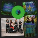 HITTEN -- While Passion Lasts  LP  NEON GREEN