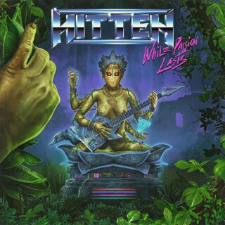 HITTEN -- While Passion Lasts  LP  TEST PRESSNG