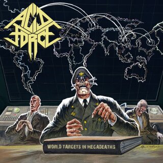 ACID FORCE -- World Targets in Megadeaths  LP  BLACK