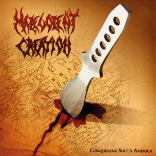 MALEVOLENT CREATION -- Conquering South Amercia  DLP  RED