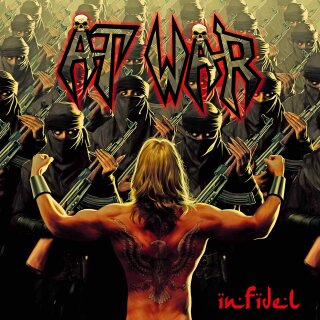 AT WAR -- Infidel  LP  CAMOUFLAGE SPLATTER