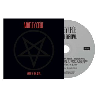 MÖTLEY CRÜE -- Shout at the Devil  (40th Anniversary)  REPLICA  CD
