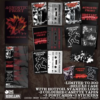 AGNOSTIC FRONT -- The Epitaph Years  3 TAPE BOX