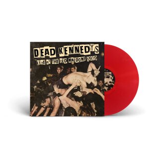 DEAD KENNEDYS -- Live at the Old Waldorf 1979  LP  RED