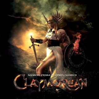 CLAYMOREAN -- Sounds From A Dying World  LP  BLACK + BUTTON