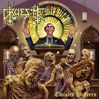 GRUESOME -- Twisted Prayers  LP  BLUE