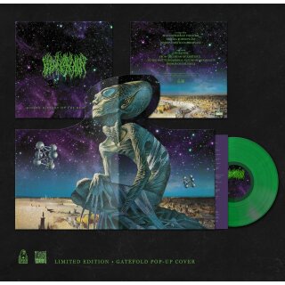 BLOOD INCANTATION -- Hidden History of the Human Race  LP  POP-UP  GREEN