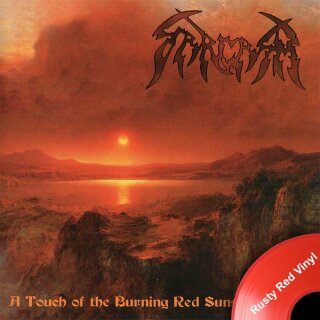 SARCASM -- A Touch of the Burning Red Sunset  LP  RED