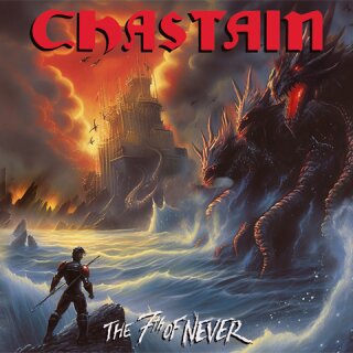 CHASTAIN -- The 7th of Never  LP  RED