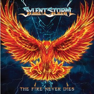 SYLENT STORM -- The Fire Never Dies  LP  MARBLED