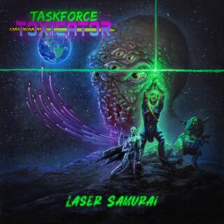 TASKFORCE TOXICATOR -- Laser Samurai  LP  BLACK