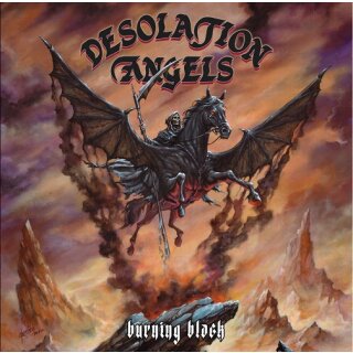 DESOLATION ANGELS -- Burning Black  LP  GOLD