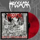 MASSACRA -- Day of the Massacra  LP  RED MARBLED