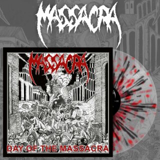 MASSACRA -- Day of the Massacra  LP  SPLATTER