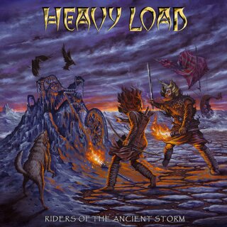 HEAVY LOAD -- Riders of the Ancient Storm  LP  BLACK