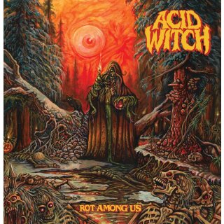 ACID WITCH -- Rot Among Us  LP  CANDY CORN EDITION