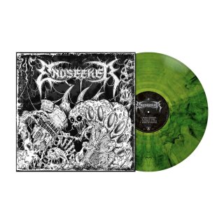 ENDSEEKER -- Global Worming  LP  GREEN BLACK MARBLED